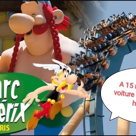 Bed & Breakfast Spacieuse, Jacuzzi, Proche Parc Asterix